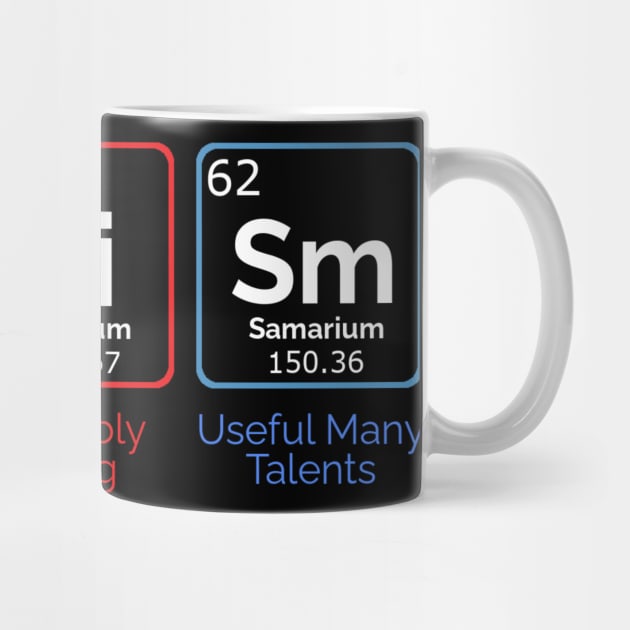Autism Awareness Chemical Element by dentikanys